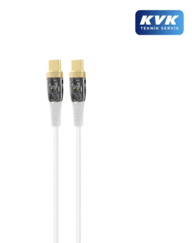 KVK TEKNİK SERVİS GARANTİLİ(1YIL) ROVA KB222/65W TYPE-C TO LIGHTNING HIZLI ŞARJ VE DATA KABLOSU/KIRILMA ÖNLEYİCİ METAL BAŞLIK+ÖRGÜ SARGI