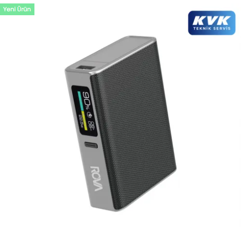 KVK TEKNİK SERVİS GARANTİLİ(1YIL)Rova PWS620 Powerbank ve Taşınabilir Şarj Cihazı - 10000 mAh 