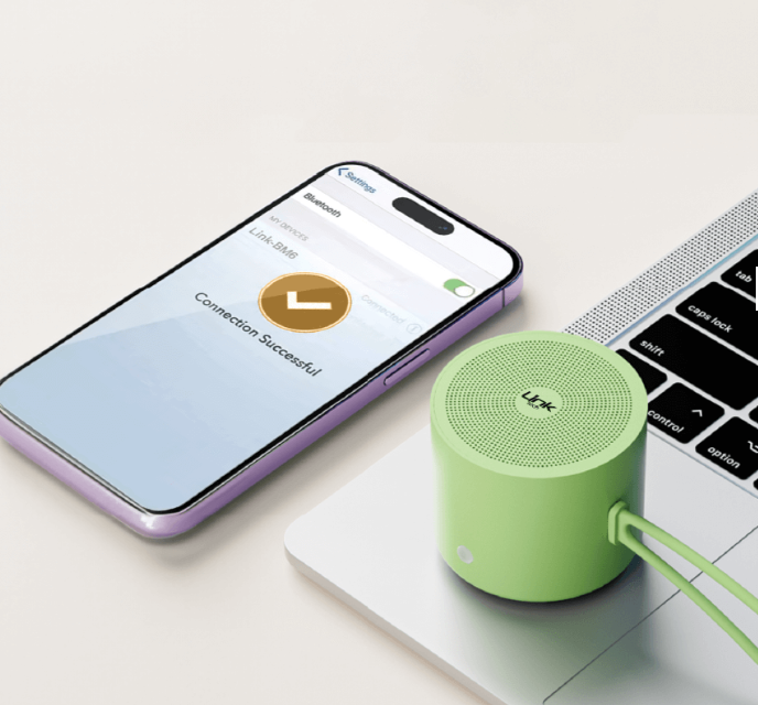 Linktech BM6 Premium Ekstra Bas Taşınabilir Mini Bluetooth Hoparlör